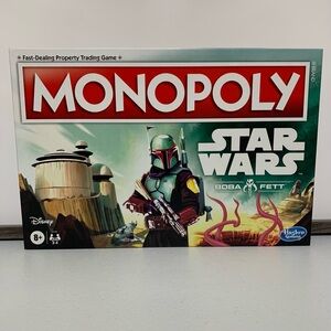 Monopoly®: Star Wars Boba Fett Edition Board Game-New